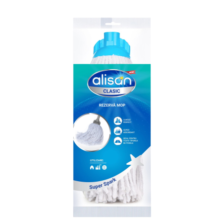 Produse pentru casa - Rezerva mop bumbac alb