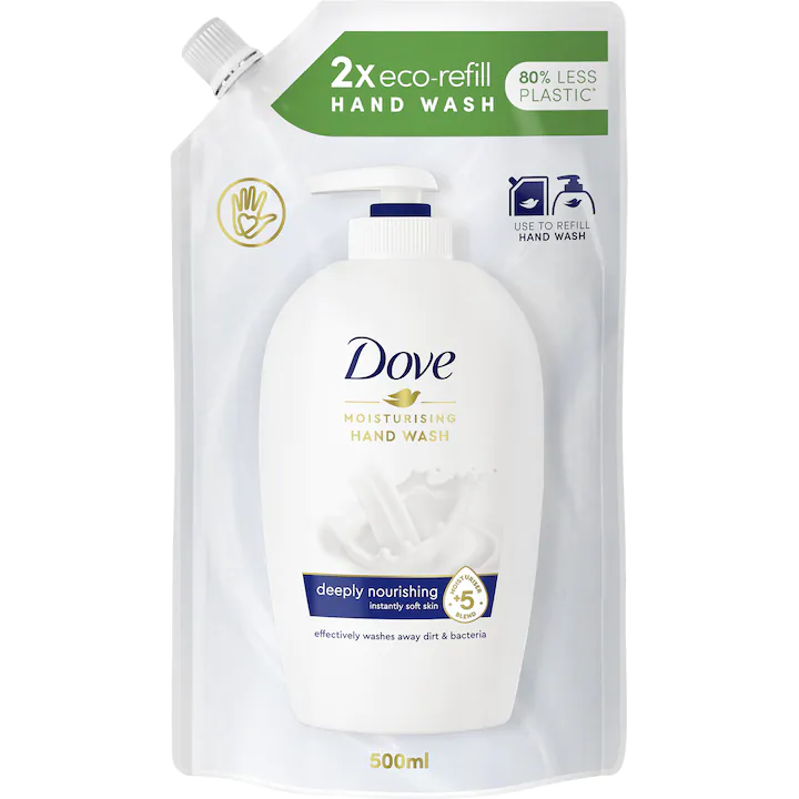 Articole Baie - Rezerva sapun lichid Dove Caring Hand Wash, 500 ml
