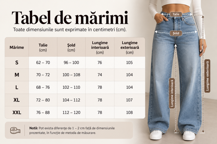 Pantaloni Winter Black wide leg din piele eco [4]