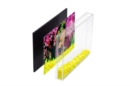 Magnet Foto cu lichid si sclipici (glitter) 9x6cm [1]