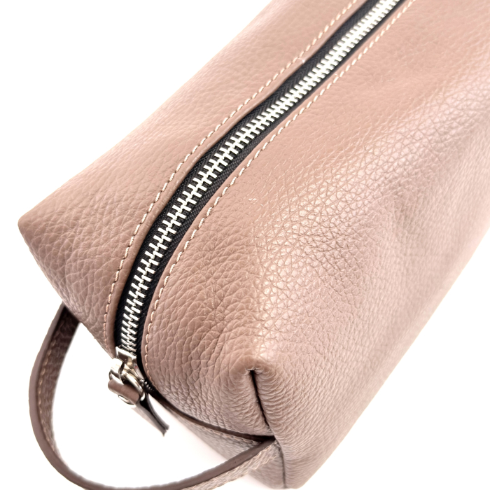 Neceser din piele Maro Caramel [4]