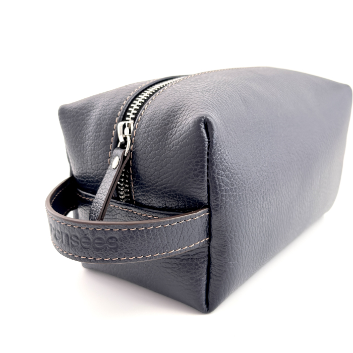 Neceser din piele Albastru Nocturn [2]