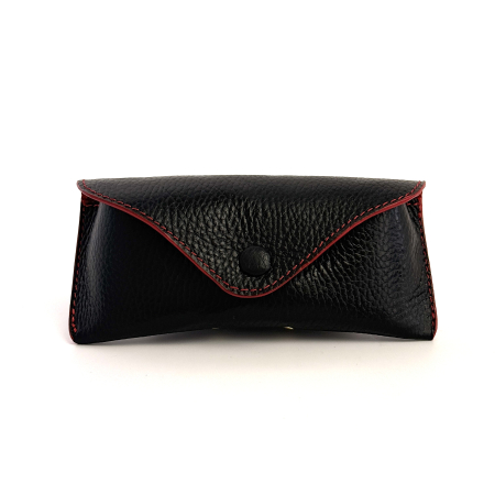 Etui & portcarduri - Husă ochelari ”Elise” Negru Decor