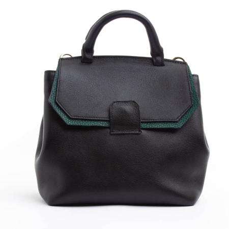 Genți - MONA Negru - Verde Forestier