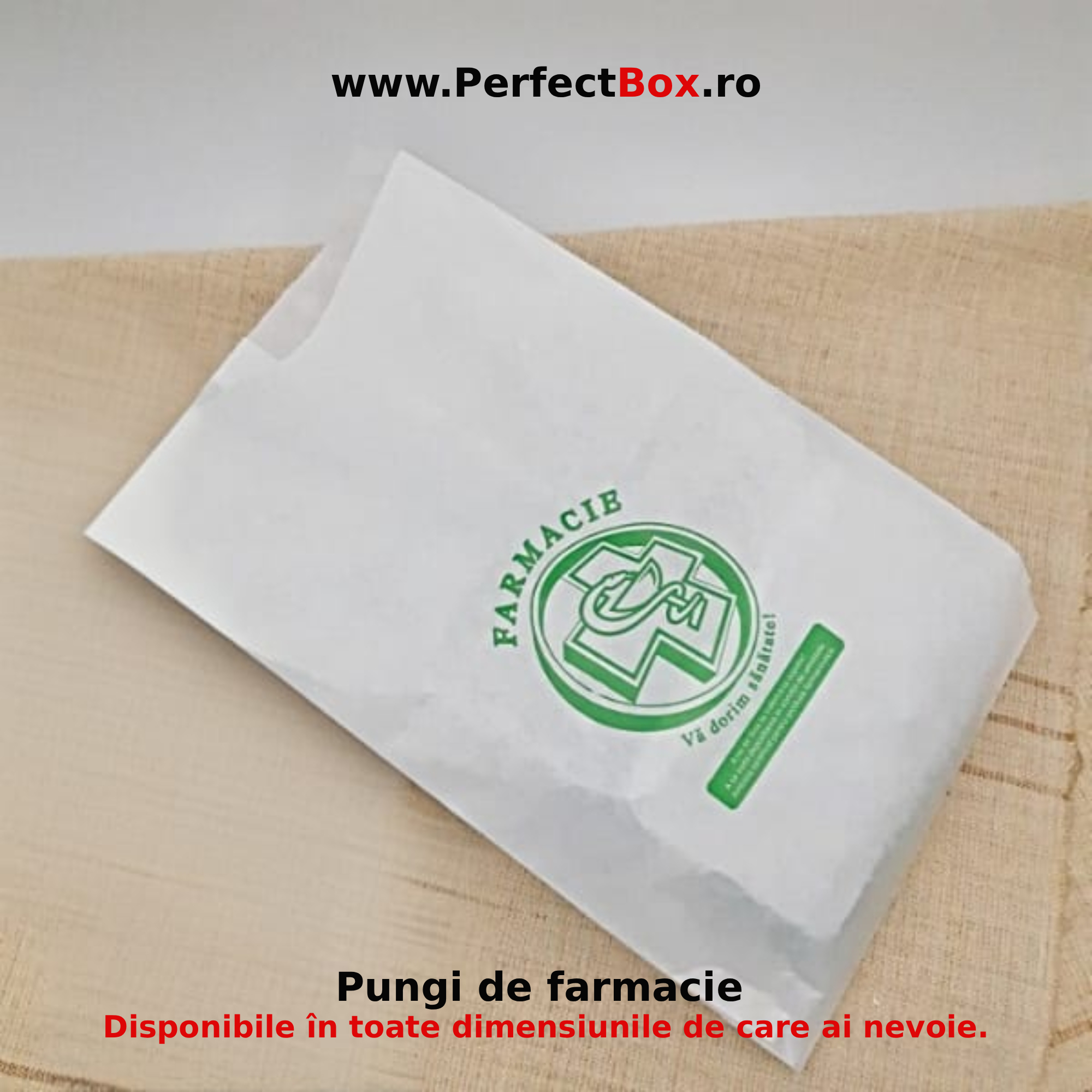 Pungile de farmacie: elementul esenţial pentru imaginea, igiena şi eficienţa farmaciei tale