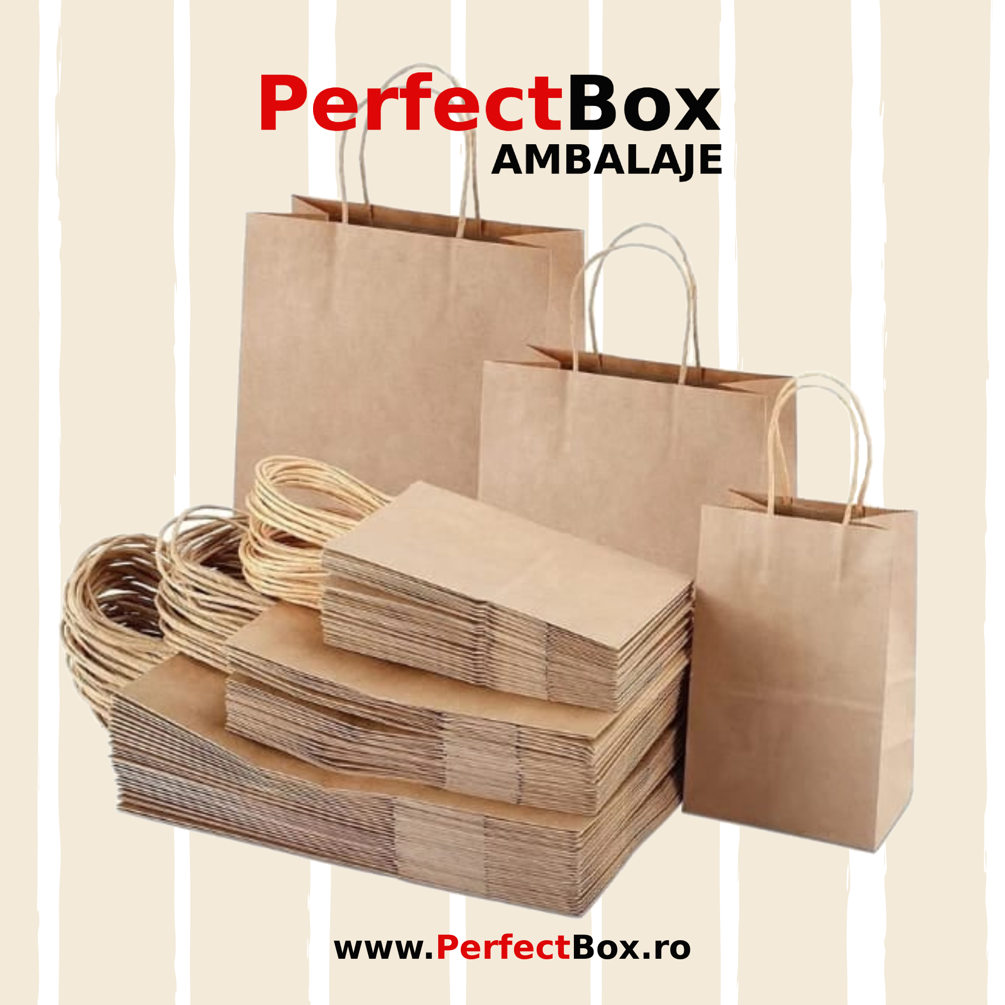 Punga de hârtie natur cu mâner de sfoară: ambalajul care îmbină stilul, sustenabilitatea şi funcţionalitatea