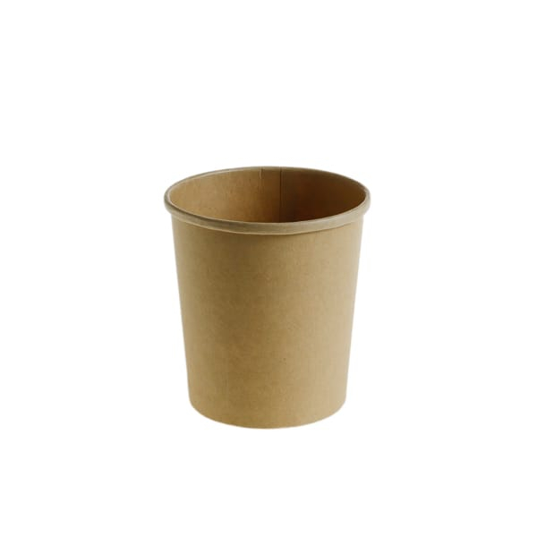 Bol supa carton kraft + capac 16oz 25 buc/set [1]