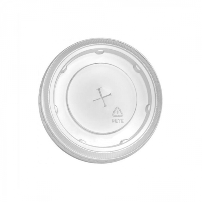 Capac plat cu orificiu pentru pai 100 buc/set [1]