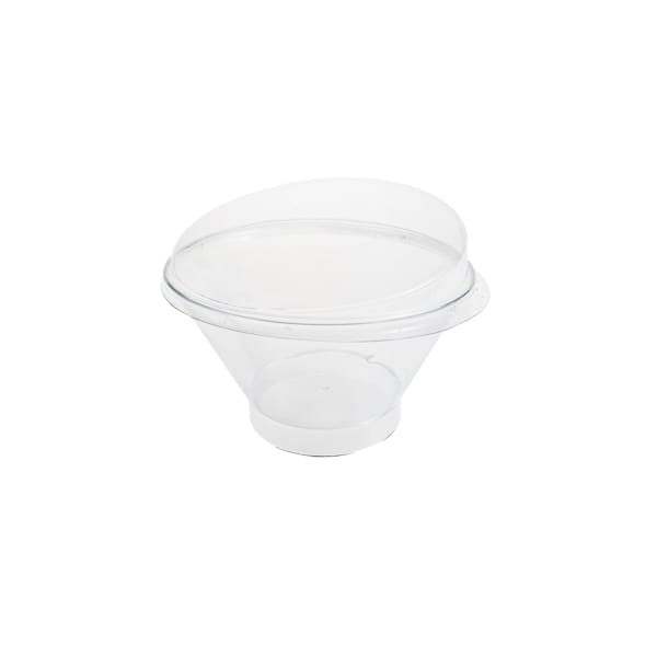 Capace asimetrice LD A20 pentru DC A20, PET,transparent,D105 mm,60 buc [1]