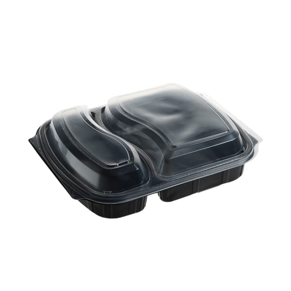 Caserola pp cu capac bicompartimentata 50/set [1]