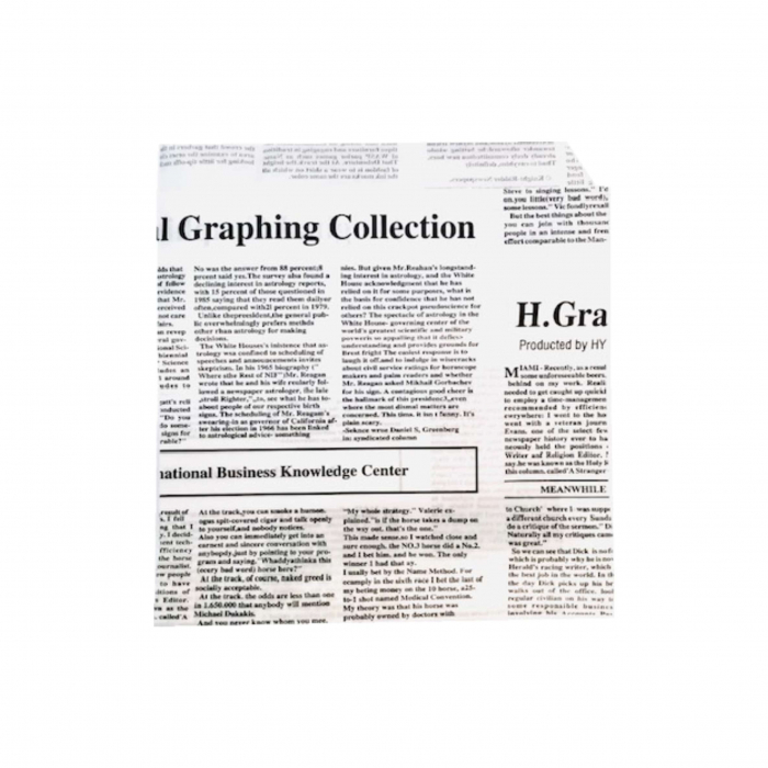 Coltar hartie, model ziar – 16 x 17cm RG 35gr (model Graphic Collection)- 2000 buc. [2]