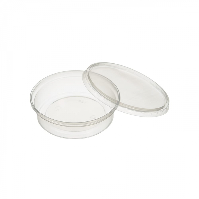 Cupa pt. sos 100 ml rotunda 100/set (+cap) [2]