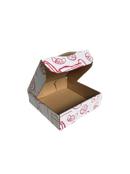 Cutie autoformare 100 buc/set alb pretiparit 100x100x30mm [2]
