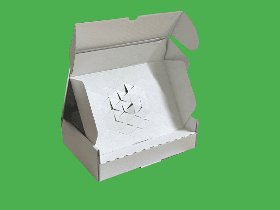 Cutie autoformare cu element de protectie produse fragile 100 buc/set folie 225x165x65 mm [3]
