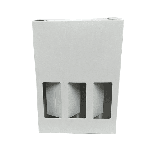 Cutie cadou 3 sticle vin cu maner 235x75x335 mm 50 buc/set folie [1]