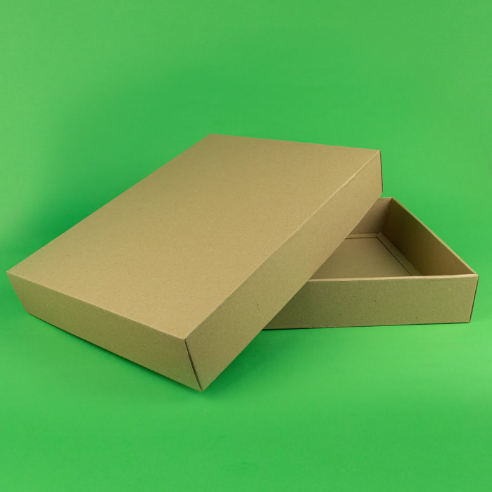 Cutie cu capac detasabil 100 buc/set natur 325X300X65 mm [2]