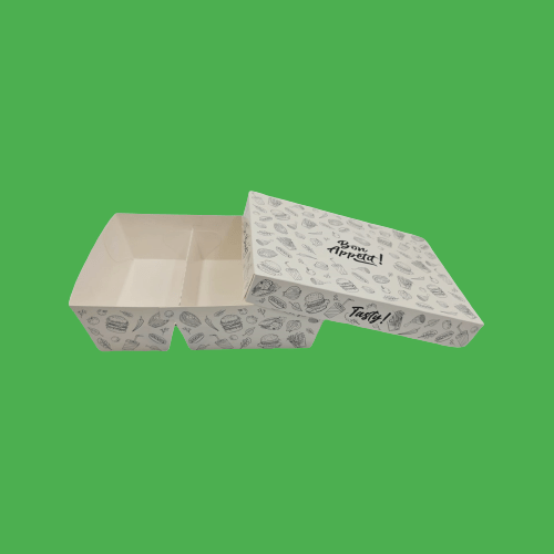 Cutie meniu bicompartimentata cu capac urban 100/set 190x155x60 mm [2]