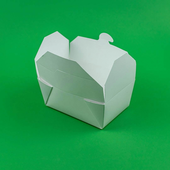 Cutie meniu carton 4 clapete alba 1400ml 50 buc/set [2]