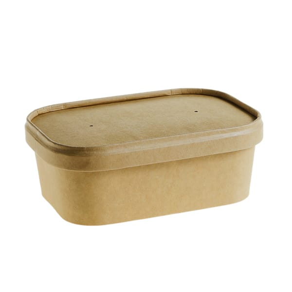 Cutie meniu carton kraft 1000 ml 50 buc/set [1]