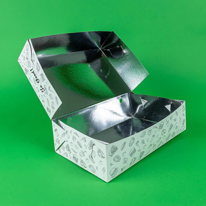 Cutie meniu Urban interior aluminiu 290x170x80mm 85 buc/set [3]