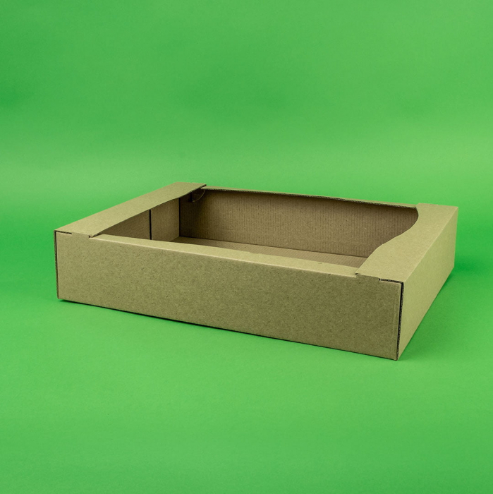 Cutii patiserie 100 buc/set natur 355x260x70 [3]