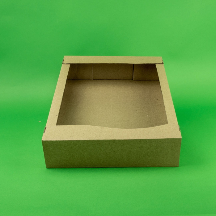 Cutii patiserie 100 buc/set natur 355x260x70 [2]