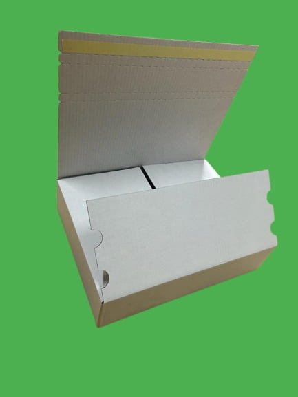 Cutii pentru curierat cu autosigilare CO3 alb 400x300x90mm 50 buc/set [3]
