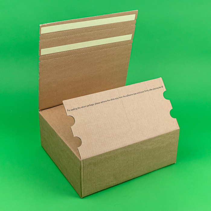 Cutii pentru curierat cu autosigilare natur CO3 145X110X45mm 100 buc/set [3]