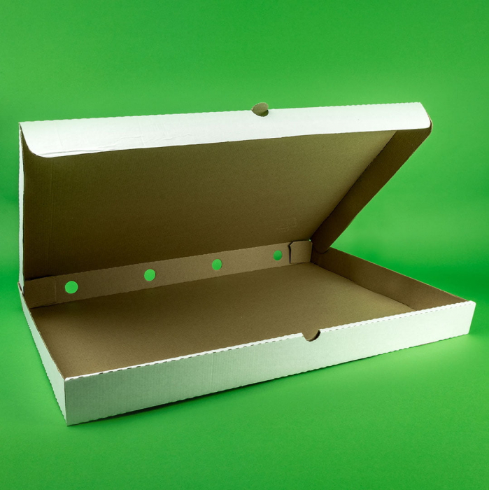 Cutii pizza 100 buc/set alb 400x160x60 mm [2]