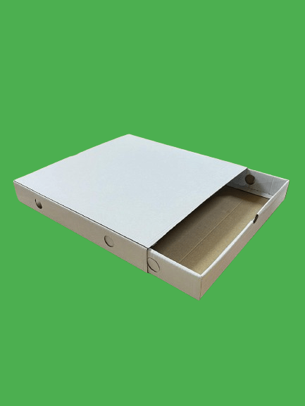 CUTII PIZZA CU SERTAR 100 SET ALB 320X320X40 [2]