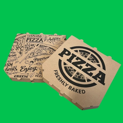 CUTII PIZZA GENERIC 100 BUC/SET NATUR 300x300X30 [2]