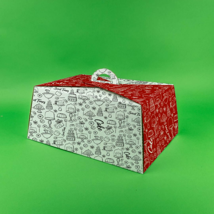Cutii tort folie Mega CT 4 25 buc/set 250x340x145 mm [3]