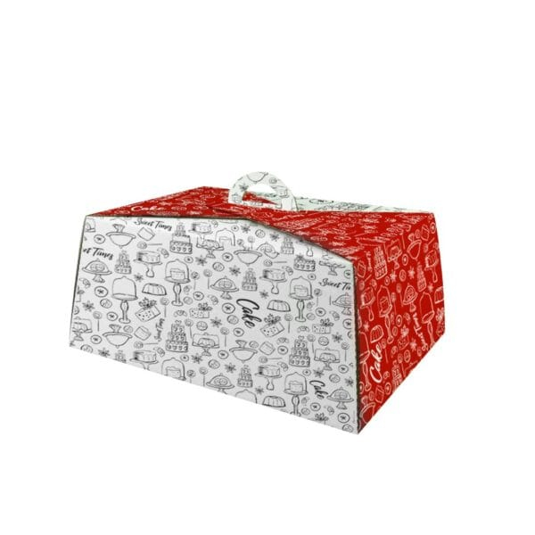 Cutii tort folie Mega CT 4 25 buc/set 250x340x145 mm [1]