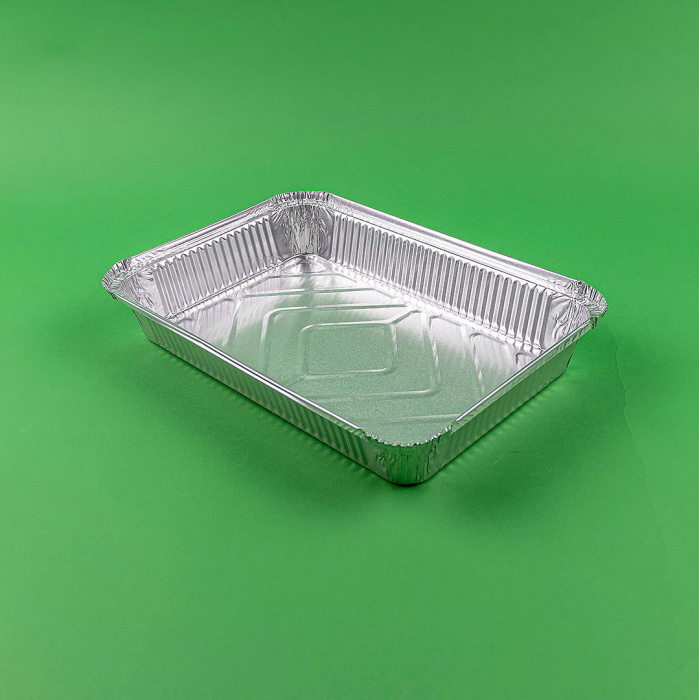 Forma de copt din aluminiu 2380cc 270x170x45mm 702L 100 buc/set [2]