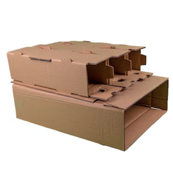 Greutate 18,09 kg Dimensiuni colet 58 × 53,5 × 60 cm Activitate Cutii curierat ,  Industria alimentară / Industria nealimentară , Cutii Transport Dimensiuni 370x130x340 Material CO5/BC natur interior + exterior T3FT/BC Tip produs CUTII PLIATE ,  CUTII TIP BAX ,  CUTII TRANSPORT , FEFCO 0201 Numar bucati/set 50 [1]