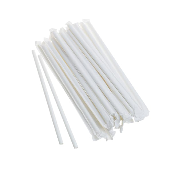 Paie bio din carton ambalate individual 8mm 100 BUC/SET [1]
