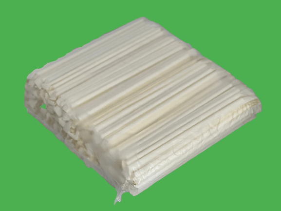 Paie bio din carton ambalate individual 8mm 100 BUC/SET [2]