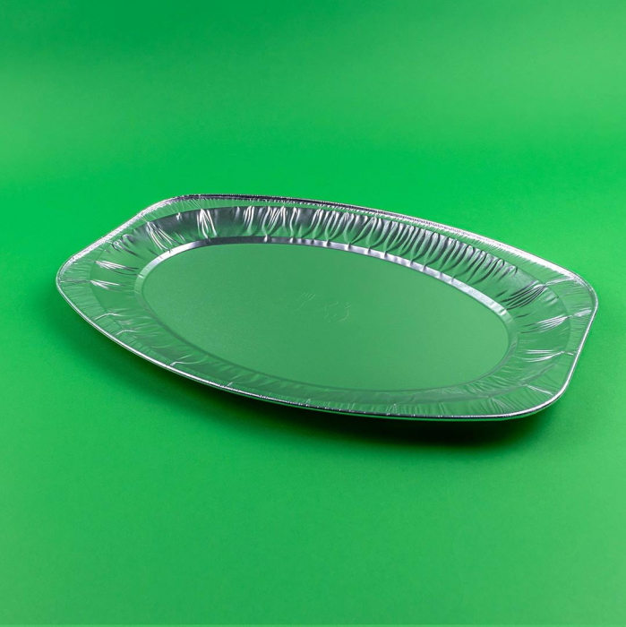 Platou aluminiu de unica folosinta 450gr 42x28x3cm 10 buc/set [2]