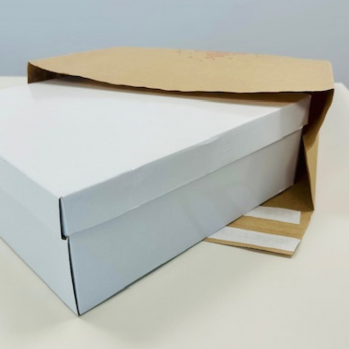 Plic din hartie kraft 100gr, 5 dimensiuni disponibile – 30×55+14 + flap – 200 buc. [2]