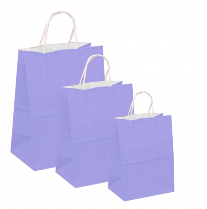 Pungi albe, colorate 100% lila – 25X14X30 – 100 buc [1]