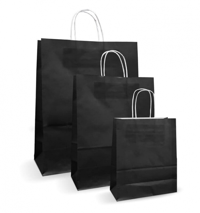 Pungi albe, colorate 100% negru – 32X12X41cm – 100 buc. [1]