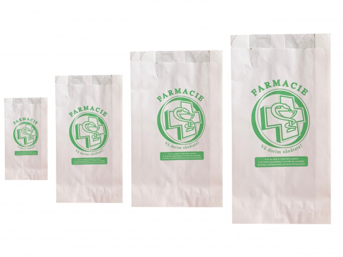 Pungi farmacie PLIC, model cruce – 12×19 cm – 2000 buc. [2]
