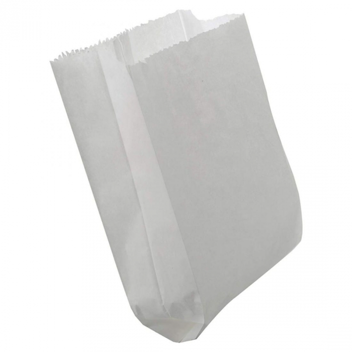 Pungi hartie 11x4x11 kraft albit 3000 buc/cutie [1]