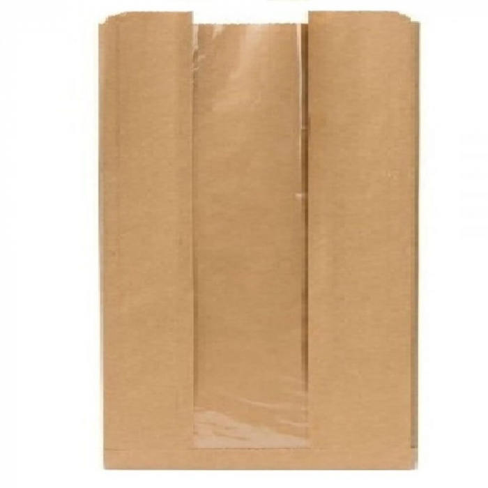Pungi hartie cu fereastra 15x7x43 cm 1500 buc/set [1]