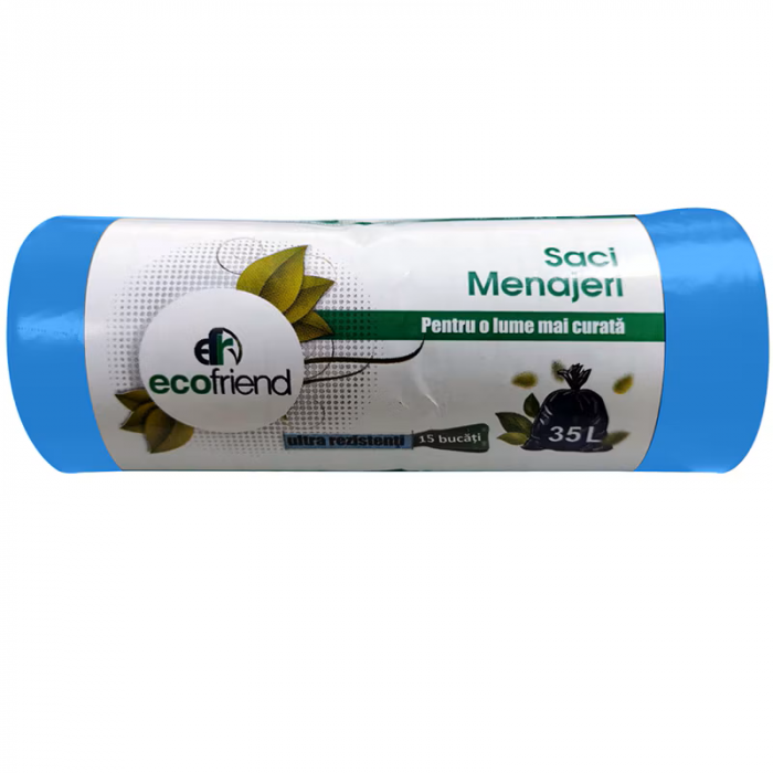 Saci menaj „ecofriend” 35l (15/set) albastru [1]