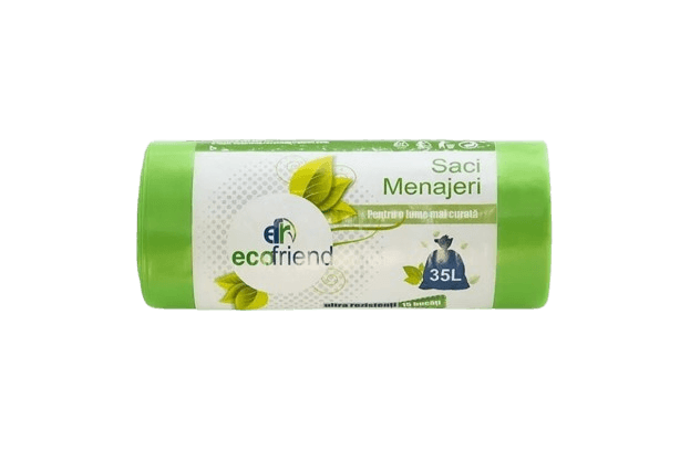 Saci menaj „ecofriend” 35l (15/set) verzi [1]