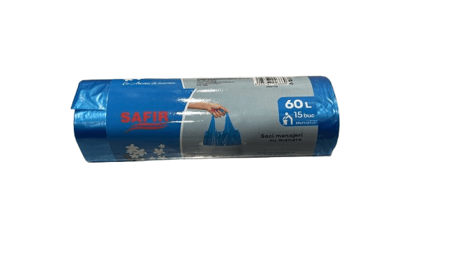 Saci menaj parfumati 60l (40/set) cu maner „safir” [1]