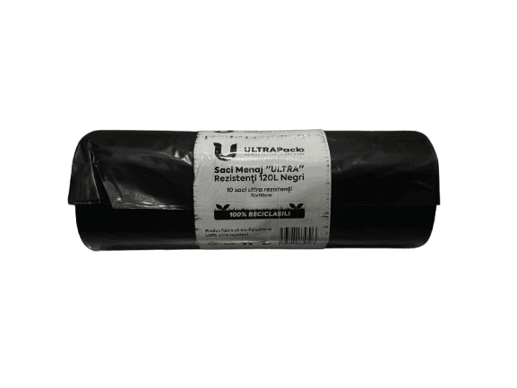 Saci menaj „ultra” rezistenti 120l (10/set) negri [1]