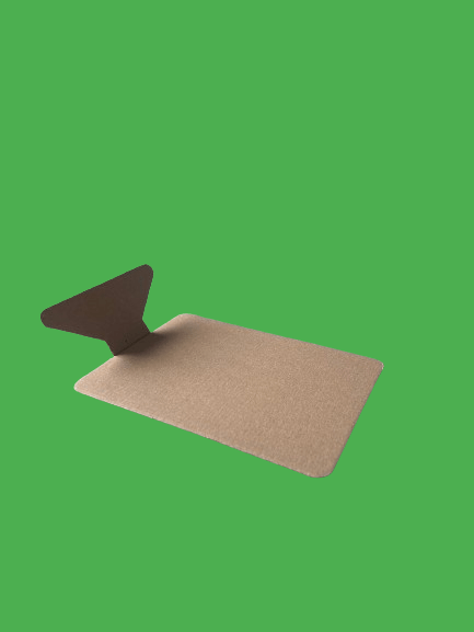 Suport felie pizza 155x205x20mm 100 buc/set Natur [2]