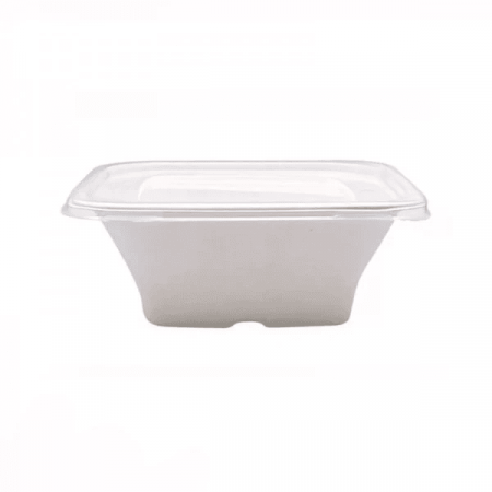 Boluri Food - Bol salata bio din trestie de zahar cu capac 32oz 50buc/set